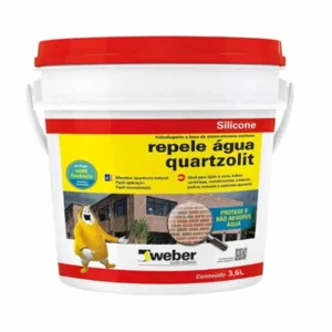 Repele Agua Hidrofugante Quartzolit 3,6l